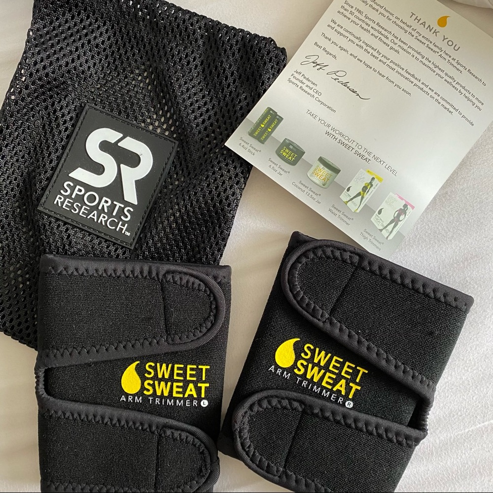 NEW Sweet Sweat Arm Trimmers Set sports research